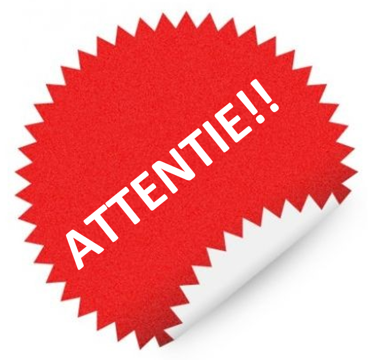 Attentie!! Attentie!!